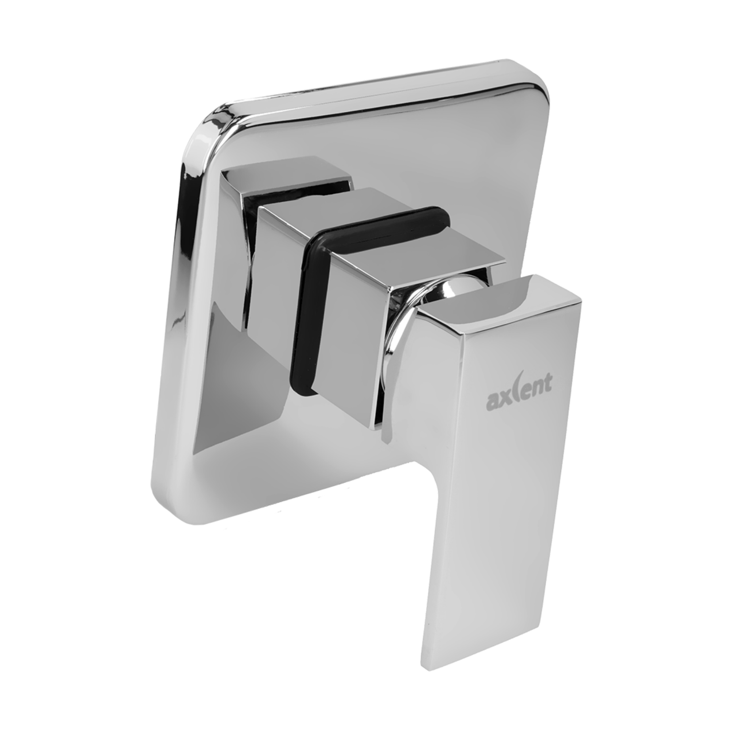 MONOMANDO AXCENT P/REGADERA LATON CUADRADO VARENNA