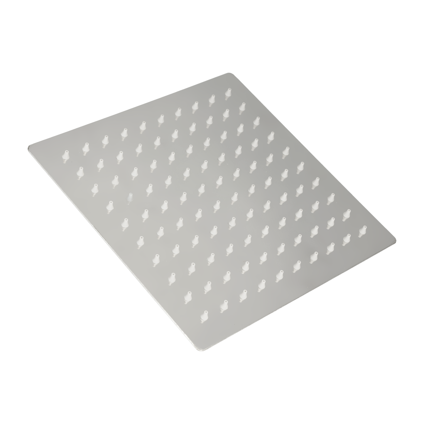 REGADERA DUO MASCATE S/BRAZO ACERO INOX. CUADRADA 6"