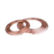 Tubo de cobre NACOBRE flexible para gas rollo 15.24 m.