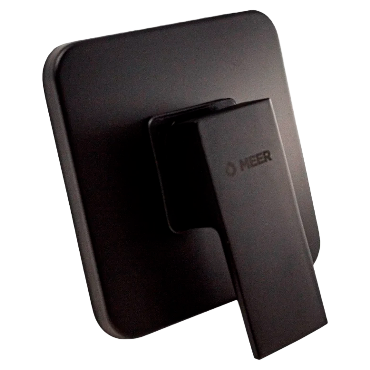 MONOMANDO MEER P/REGADERA LATON NEGRO MATE