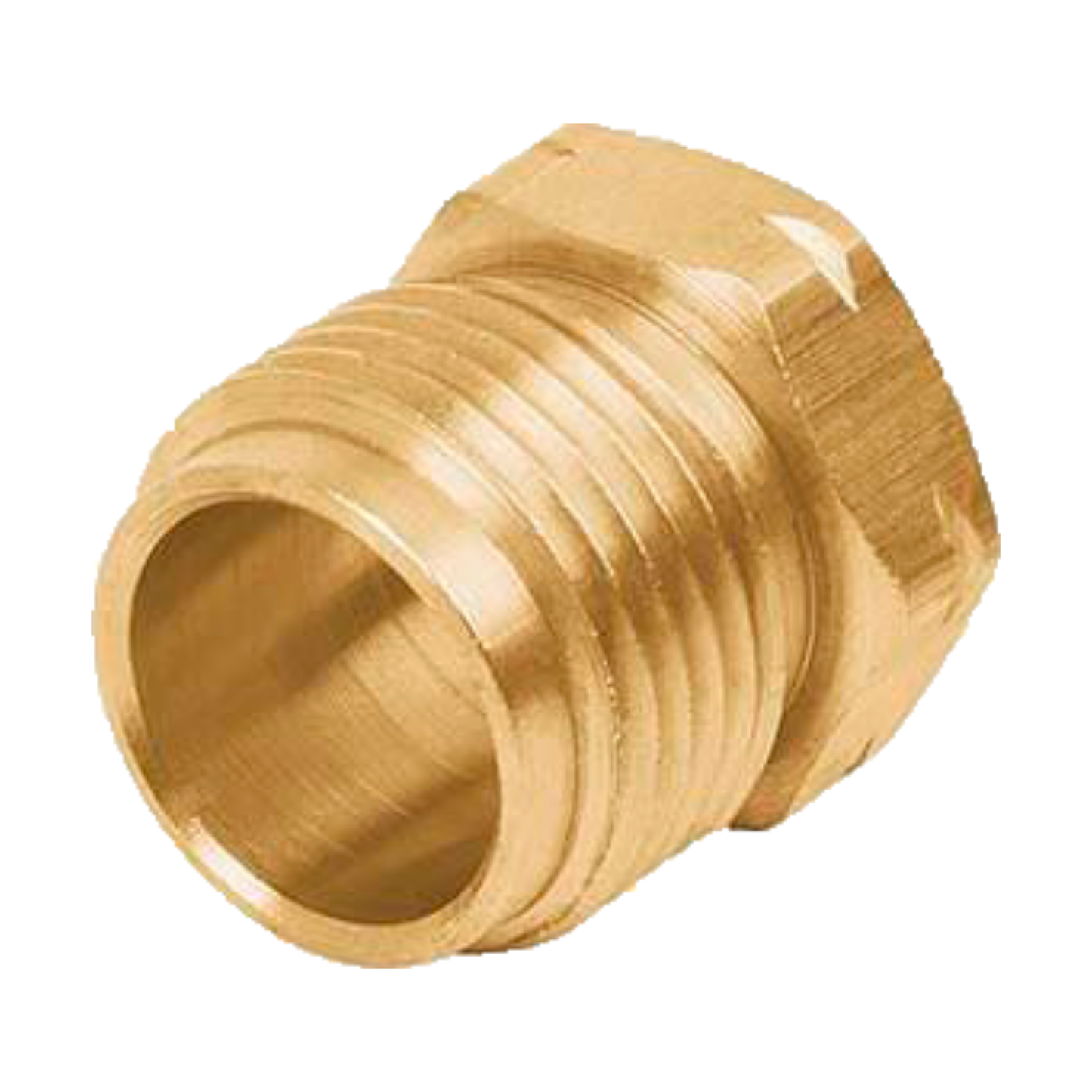 TUERCA IZQUIERDA ALEAMEX DE LATON P/PIGTAIL