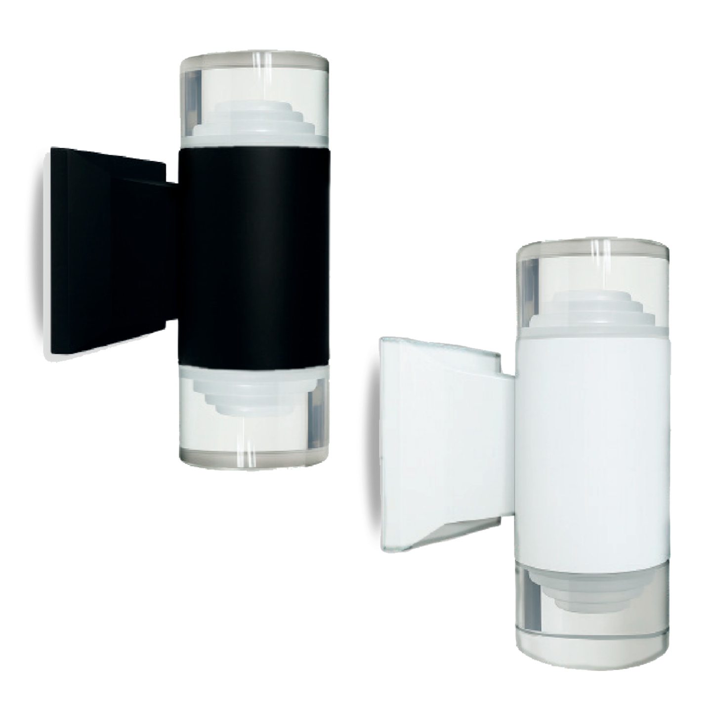 LAMPARA ARBOTANTE JACH DOBLE LED ALUM.