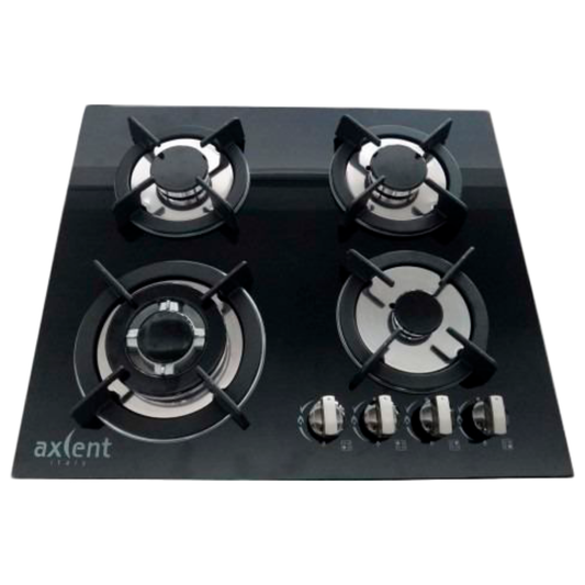 PARRILLA AXCENT AGATA VIDRIO TEMPLADO 4 QUEM