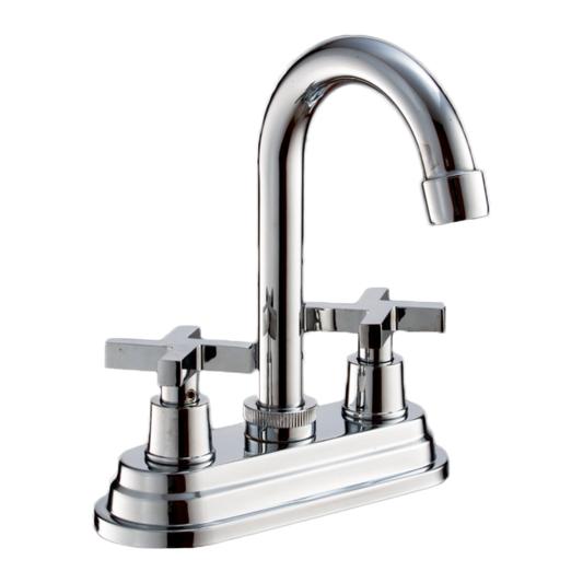 MEZCLADORA DUO P/LAVABO CRUCETA SATIN MORONI