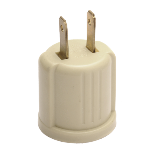 CLAVIJA ARGOS CONVERTIDORA A PORTALÁMPARAS MARFIL