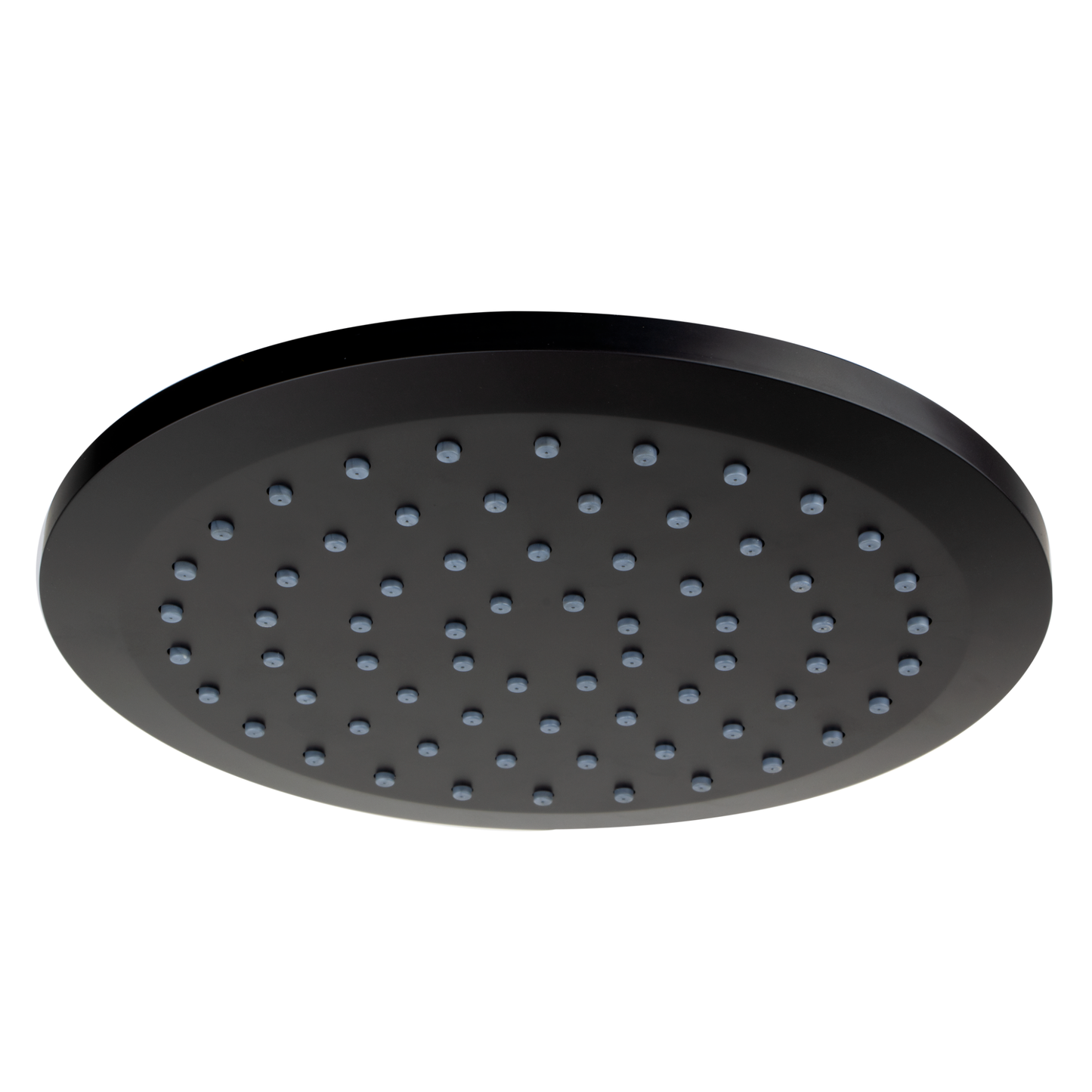 REGADERA MEER S/BRAZO ABS REDONDA 9" NEGRO MATE