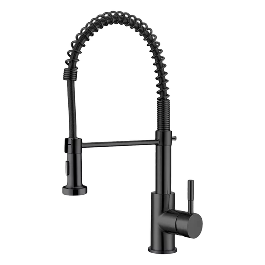MONOMANDO MEER P/FREGADERO FLEX. NEGRO MATE