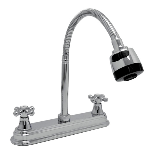 MEZCLADORA MEER P/FREG. FLEXIBLE CROMADO