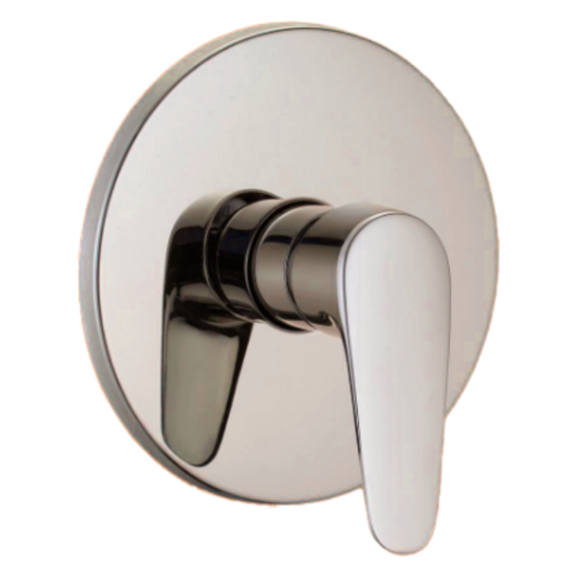 MONOMANDO MEER P/REGADERA LATON RED. SATINADO