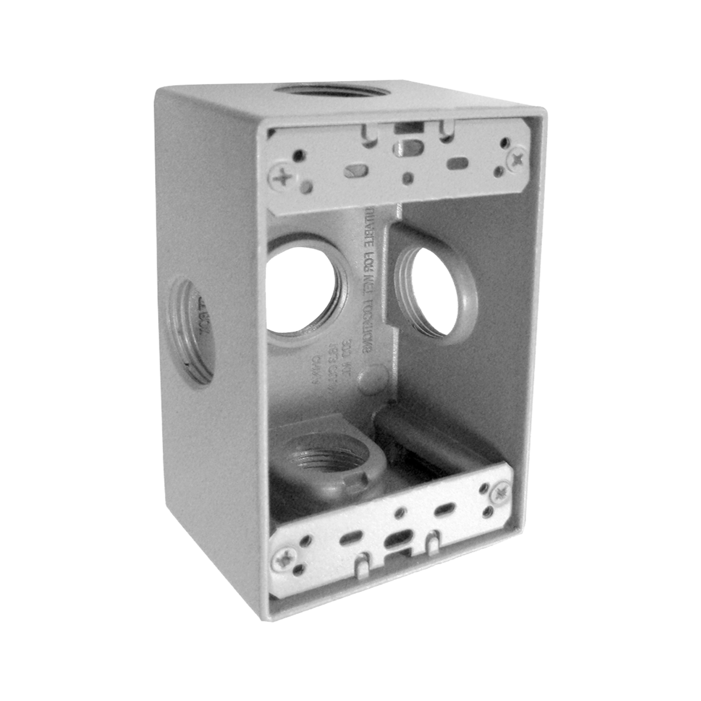 CAJA RECTANGULAR ARGOS DE ALUMINIO