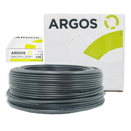 CABLE ARGOS THW NEGRO 100 MTS