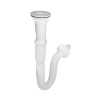 Cespopractik flexible FAMA para lavabo con contra