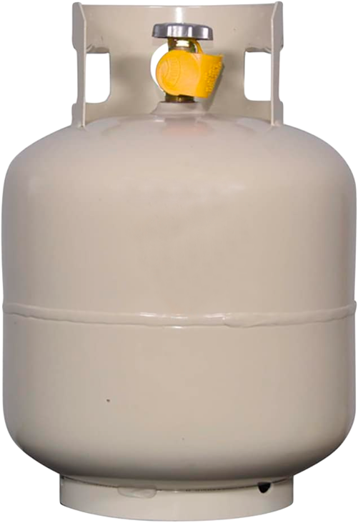 TANQUE CILINDRO INGUSA P/GAS 10 KG C/VALVULA VII