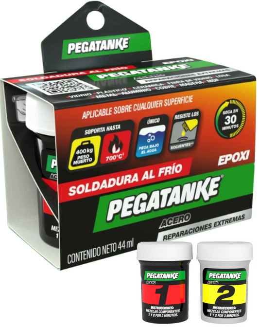 PEGAMENTO EPOXICO ACERO 44ML.