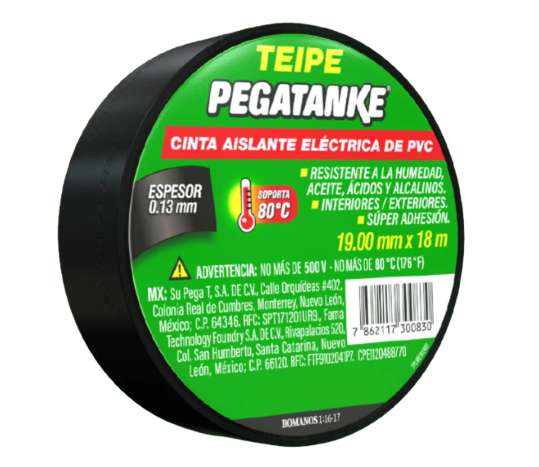 CINTA TEIPE NEGRA GRANDE