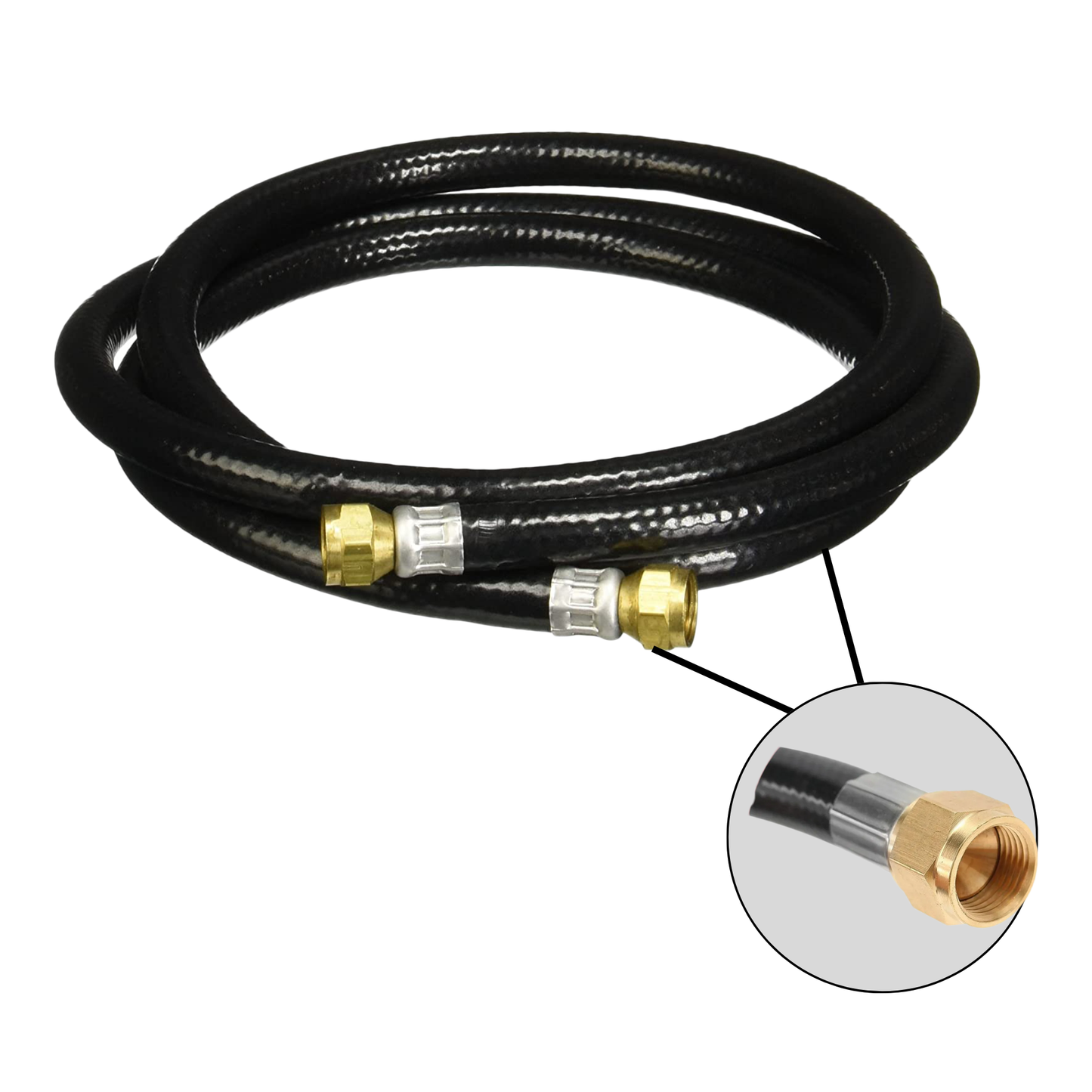 MANGUERA ALVMEX PREMIER P/GAS NEGRA ALTA PRESION 3/8